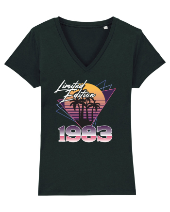 Synthwave 1983 SW triangles limited edition Black