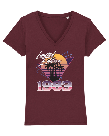 Synthwave 1983 SW triangles limited edition Burgundy