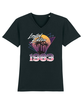 Synthwave 1983 SW triangles limited edition Black