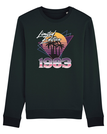 Synthwave 1983 SW triangles limited edition Black
