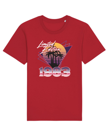 Synthwave 1983 SW triangles limited edition Red