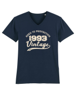 Vintage 1993 BC Aged to perfection Tricou mânecă scurtă guler V Bărbat Presenter