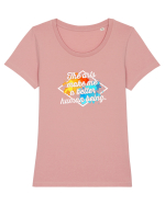 Arts Tricou mânecă scurtă guler larg fitted Damă Expresser