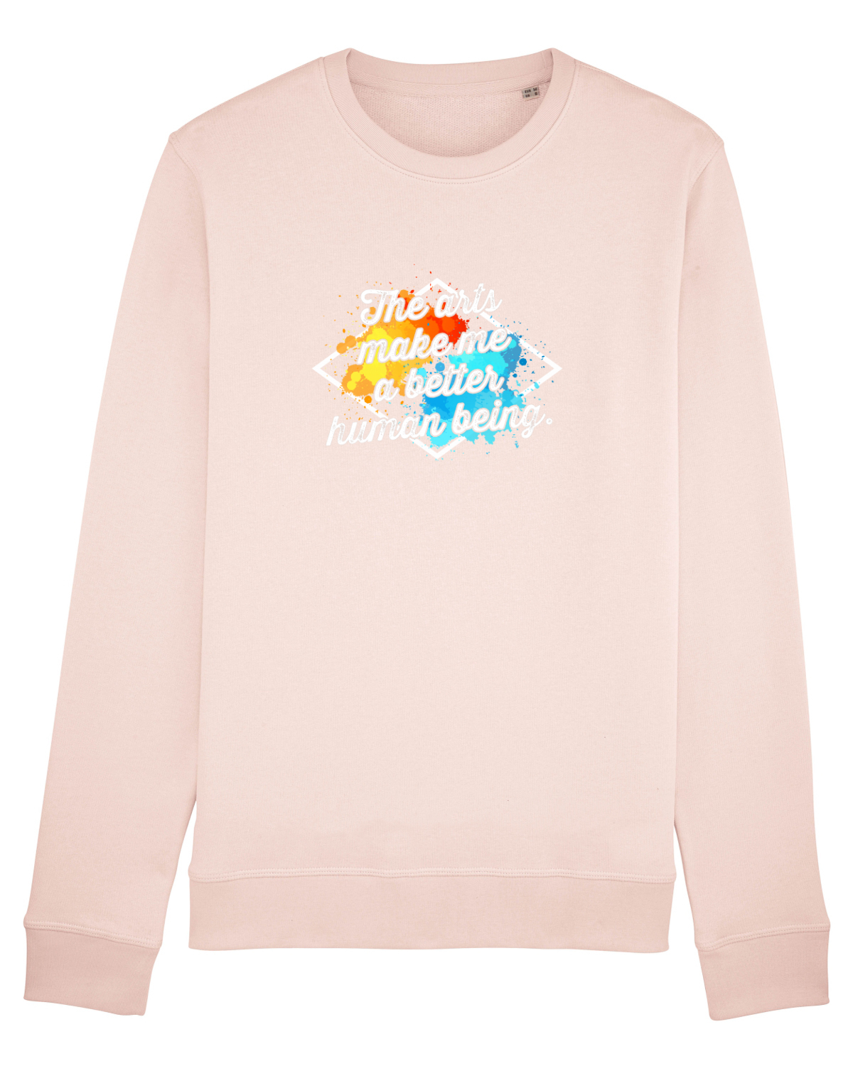 Bluză mânecă lungă Unisex Rise Candy Pink