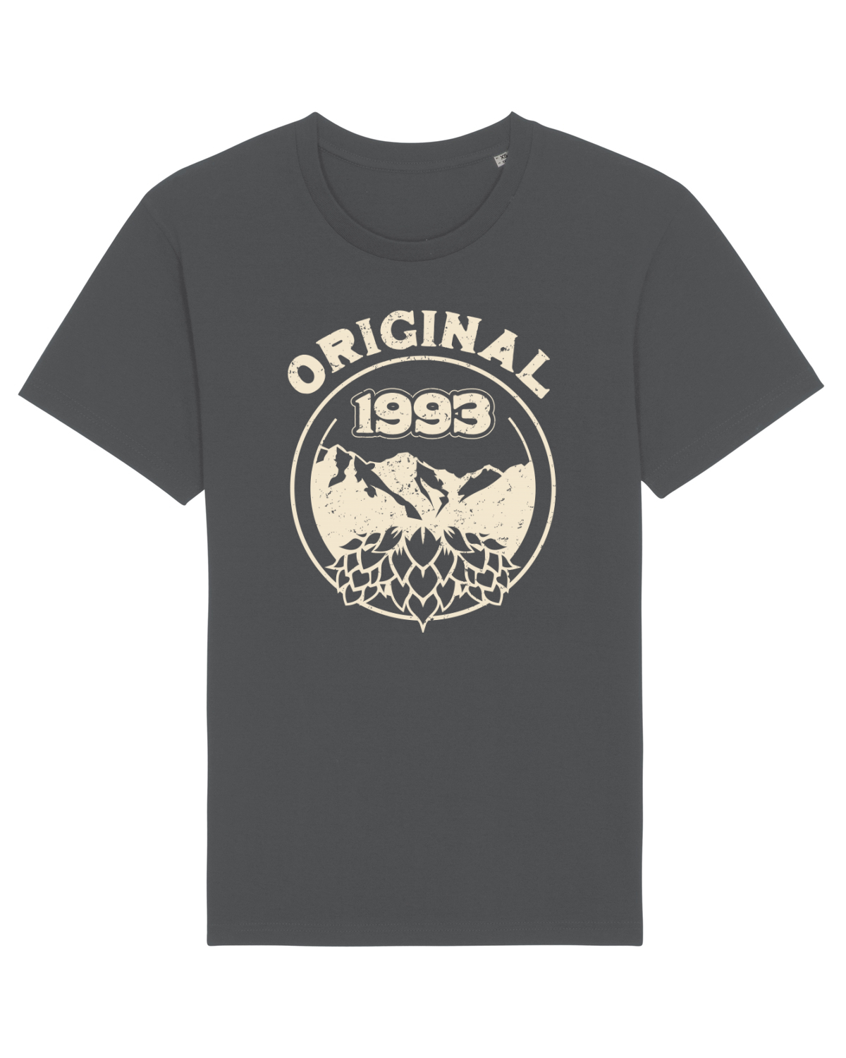 Tricou mânecă scurtă Unisex Rocker Anthracite