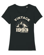 Vintage 1993 BC limited edition Tricou mânecă scurtă guler larg fitted Damă Expresser