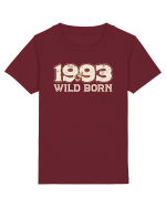 Vintage 1993 BC Wild born Tricou mânecă scurtă  Copii Mini Creator