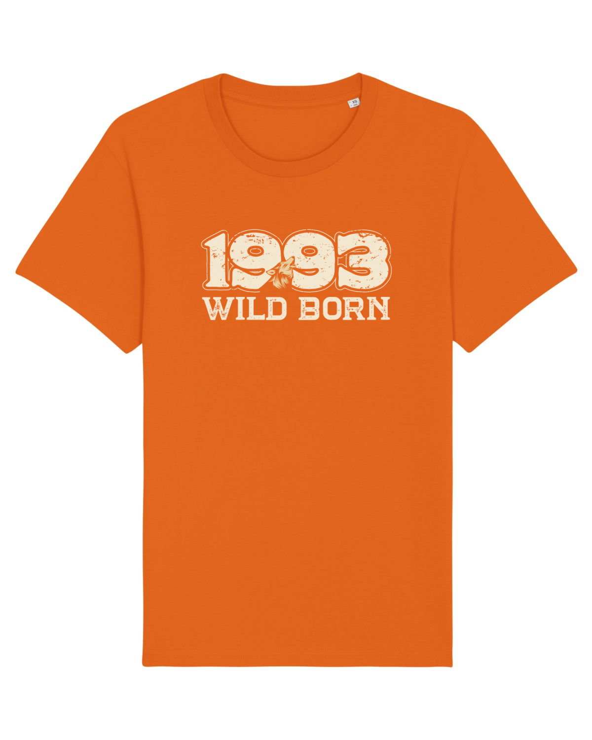 Tricou mânecă scurtă Unisex Rocker Bright Orange