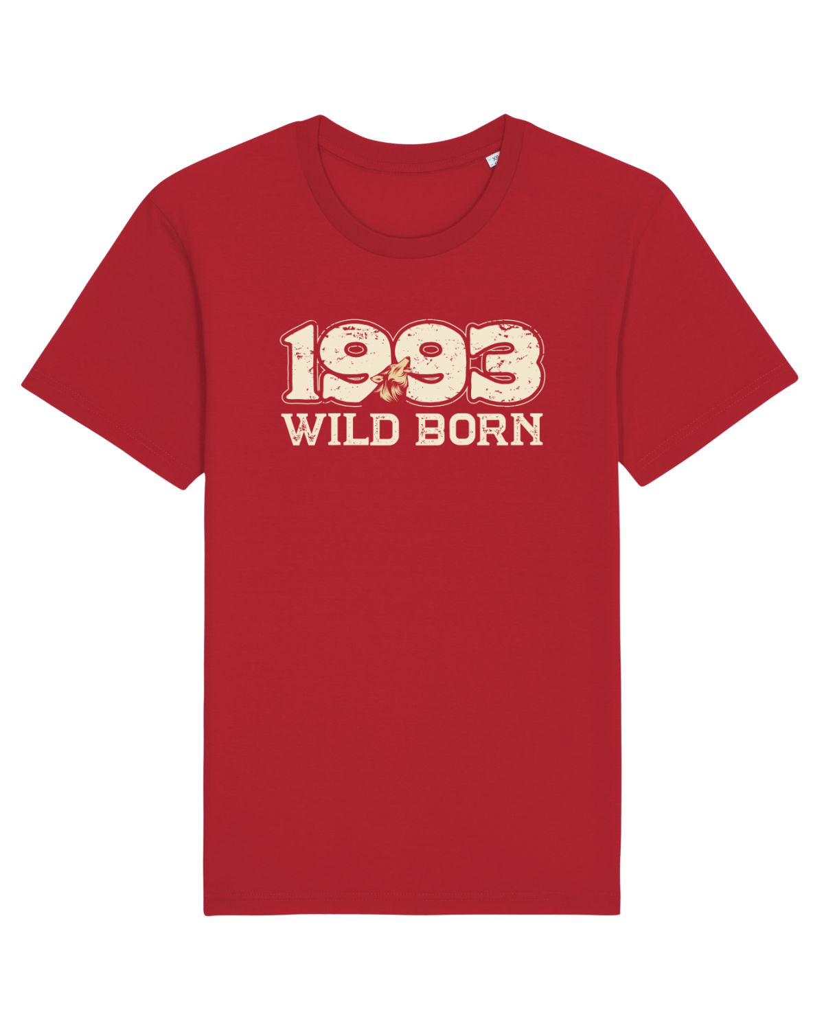 Tricou mânecă scurtă Unisex Rocker Red