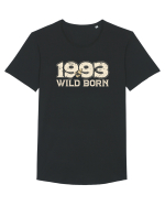 Vintage 1993 BC Wild born Tricou mânecă scurtă guler larg Bărbat Skater