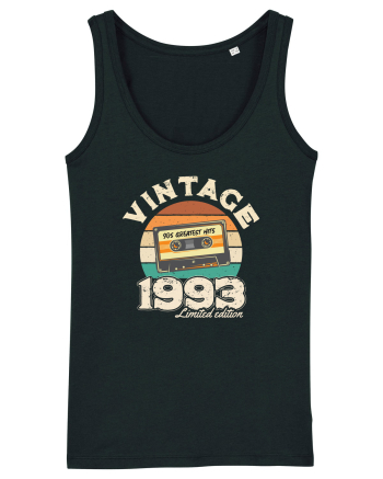 Vintage 1993 Retro sunset casette Black