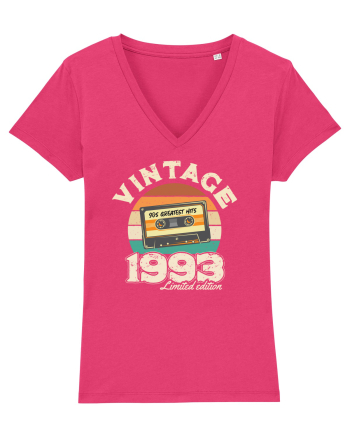 Vintage 1993 Retro sunset casette Raspberry