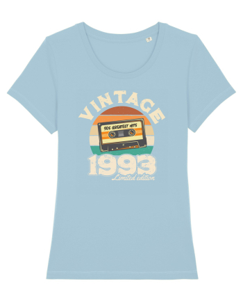 Vintage 1993 Retro sunset casette Sky Blue