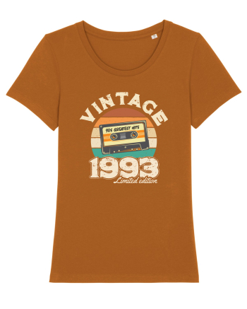 Vintage 1993 Retro sunset casette Roasted Orange
