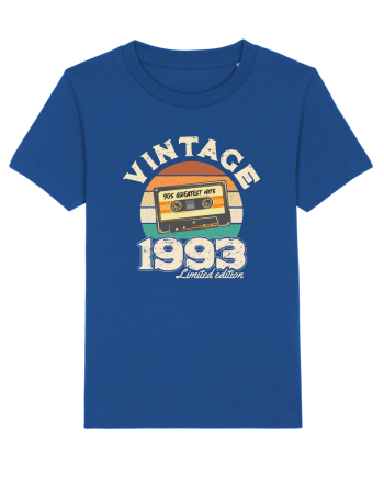 Vintage 1993 Retro sunset casette Majorelle Blue