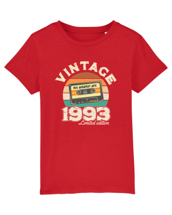 Vintage 1993 Retro sunset casette Red