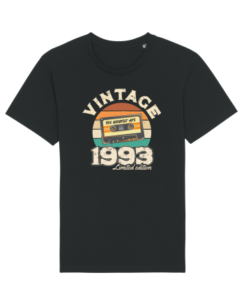 Vintage 1993 Retro sunset casette Black