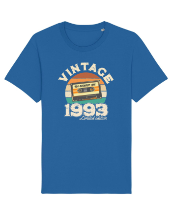 Vintage 1993 Retro sunset casette Royal Blue
