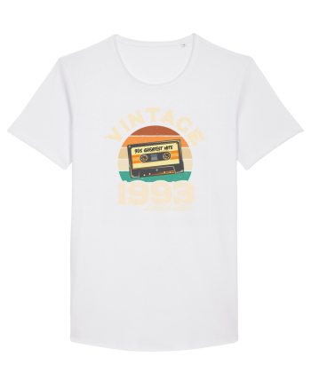 Vintage 1993 Retro sunset casette White