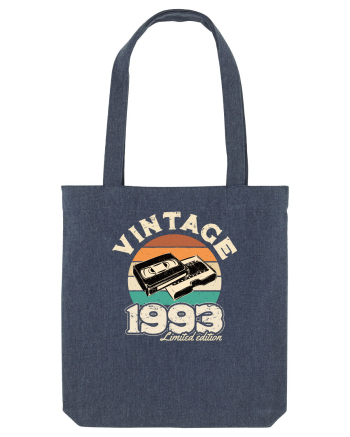 Vintage 1993 Retro sunset videotape Midnight Blue