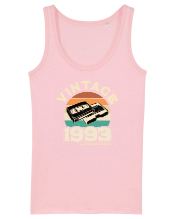 Vintage 1993 Retro sunset videotape Cotton Pink