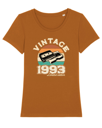 Vintage 1993 Retro sunset videotape Roasted Orange
