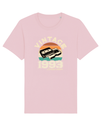 Vintage 1993 Retro sunset videotape Cotton Pink