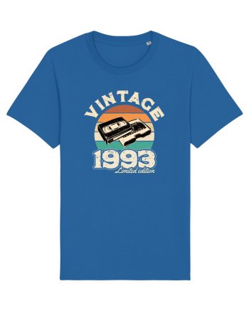 Vintage 1993 Retro sunset videotape Royal Blue