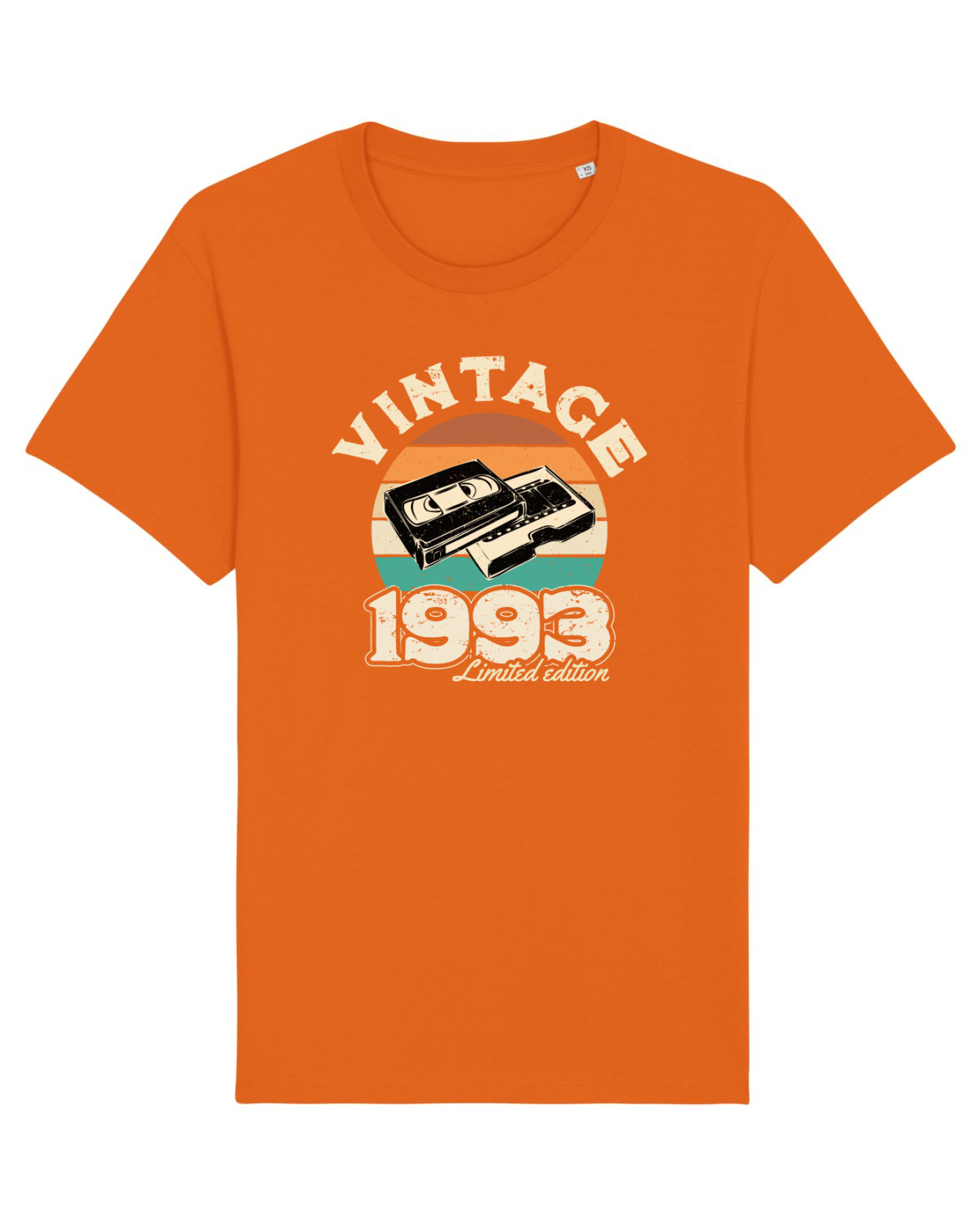 Tricou mânecă scurtă Unisex Rocker Bright Orange