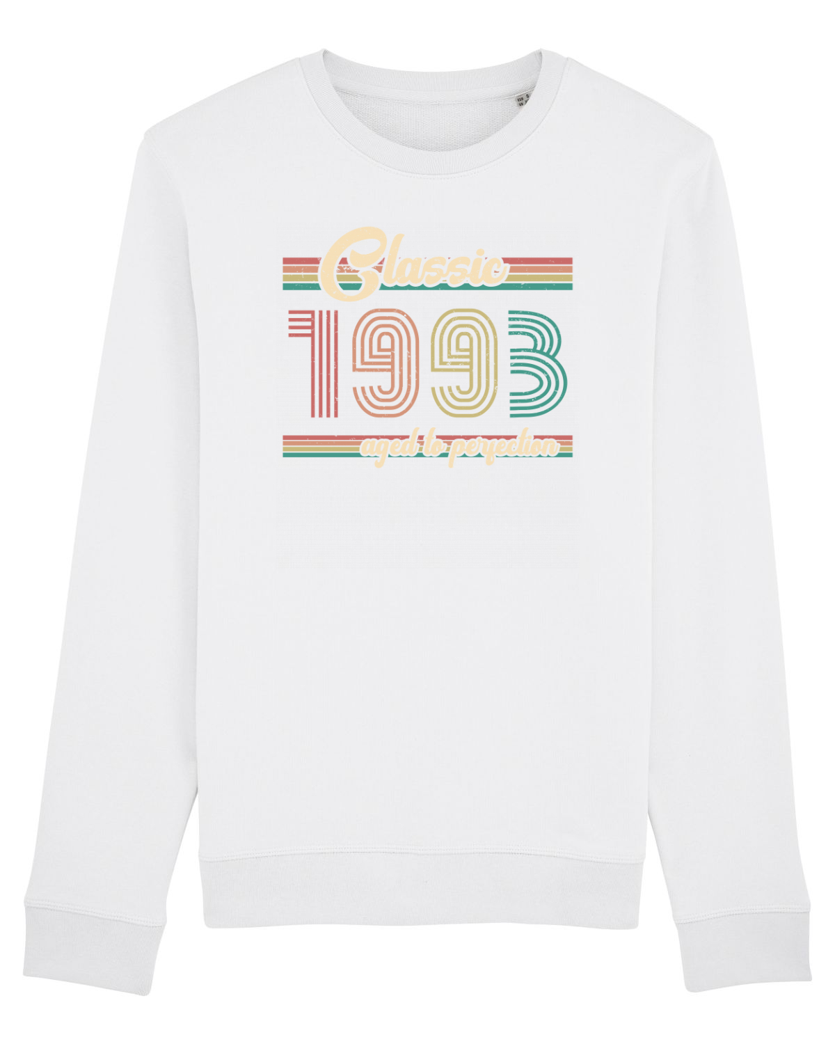 Bluză mânecă lungă Unisex Rise White