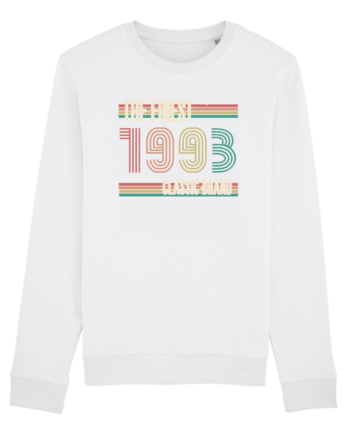 Bluză mânecă lungă Unisex Rise White