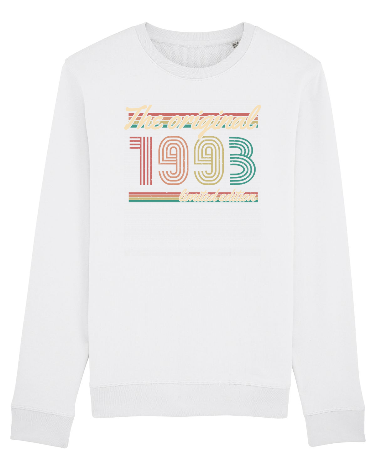 Bluză mânecă lungă Unisex Rise White