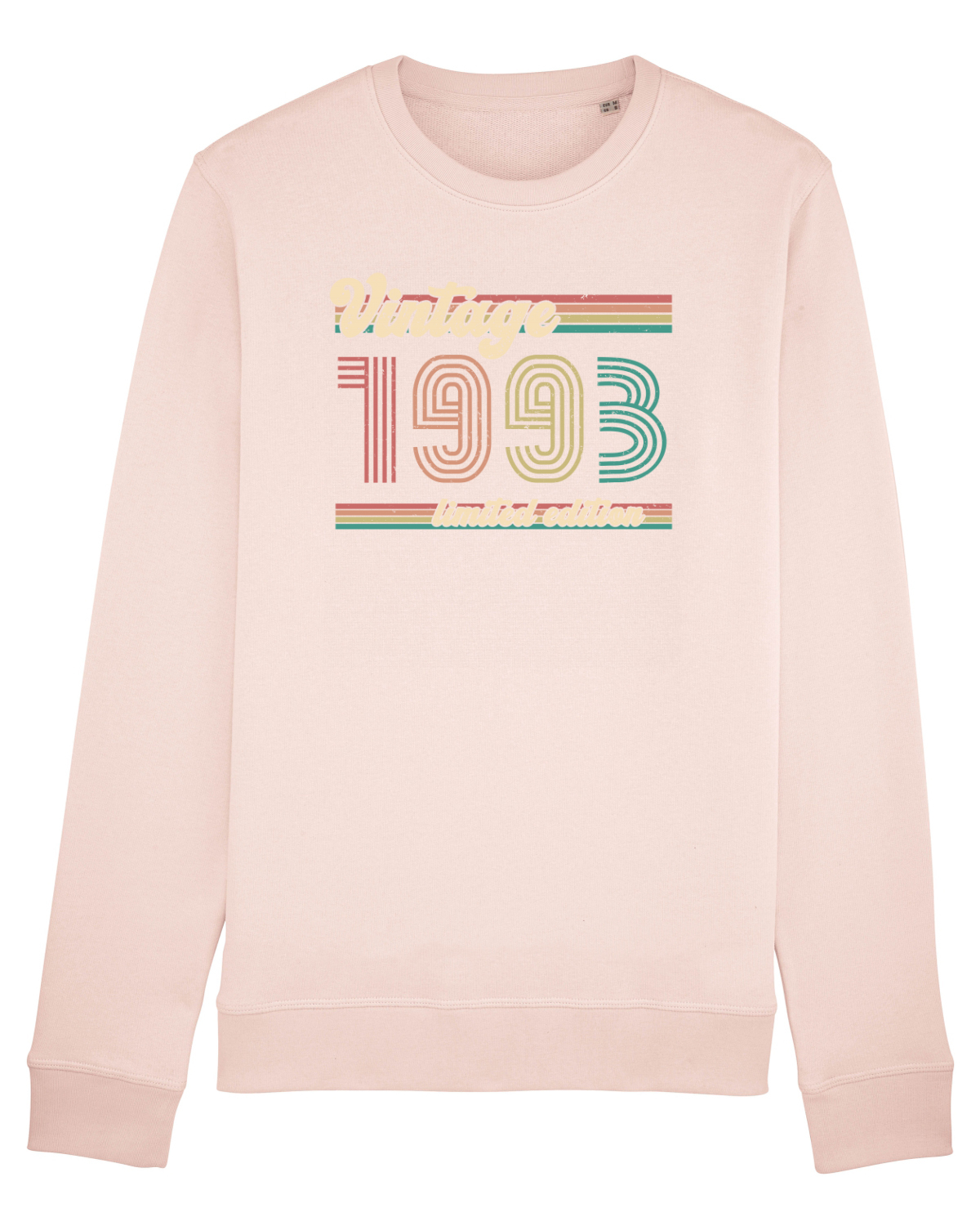 Bluză mânecă lungă Unisex Rise Candy Pink