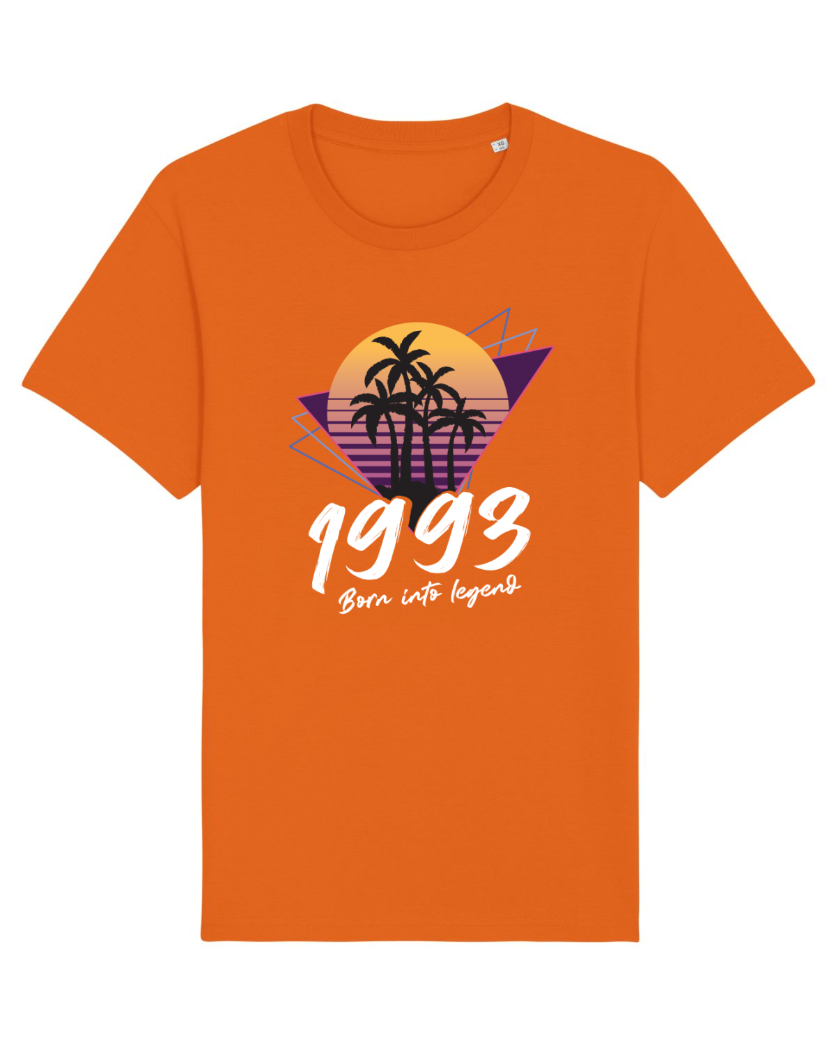 Tricou mânecă scurtă Unisex Rocker Bright Orange
