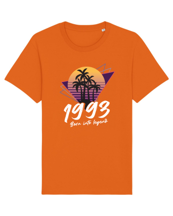 Synthwave 1993 SW born into legend Bright Orange