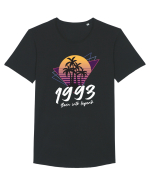 Synthwave 1993 SW born into legend Tricou mânecă scurtă guler larg Bărbat Skater