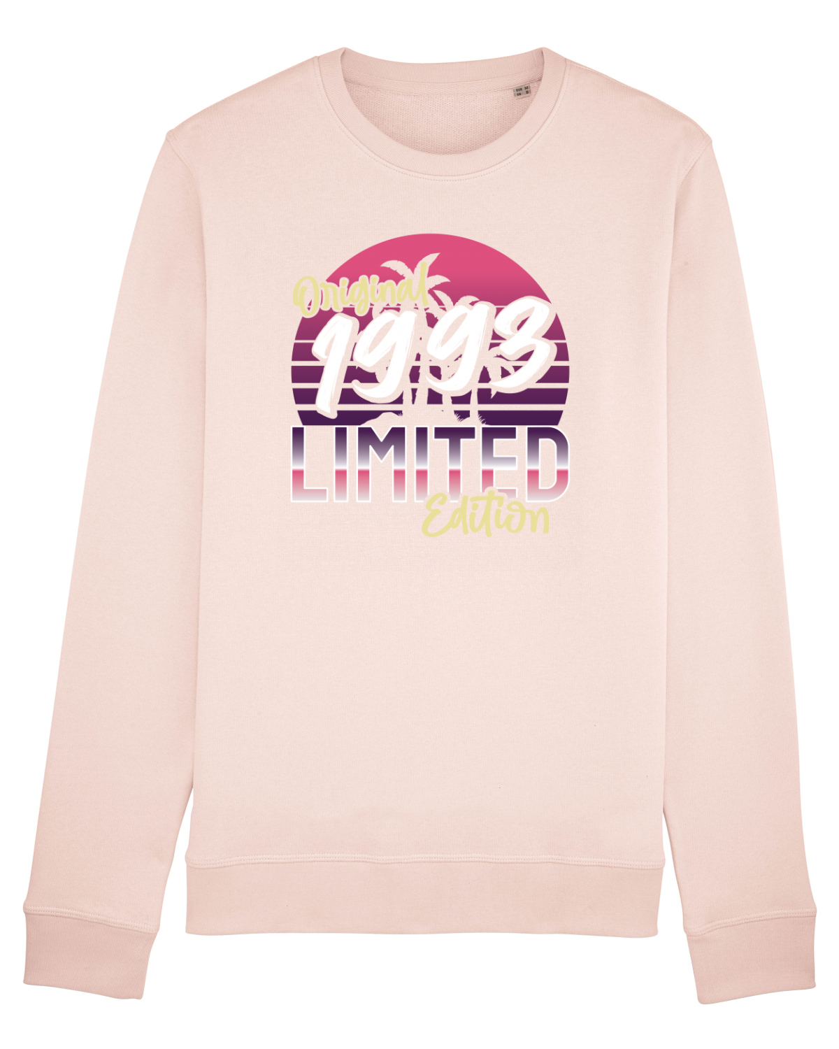Bluză mânecă lungă Unisex Rise Candy Pink