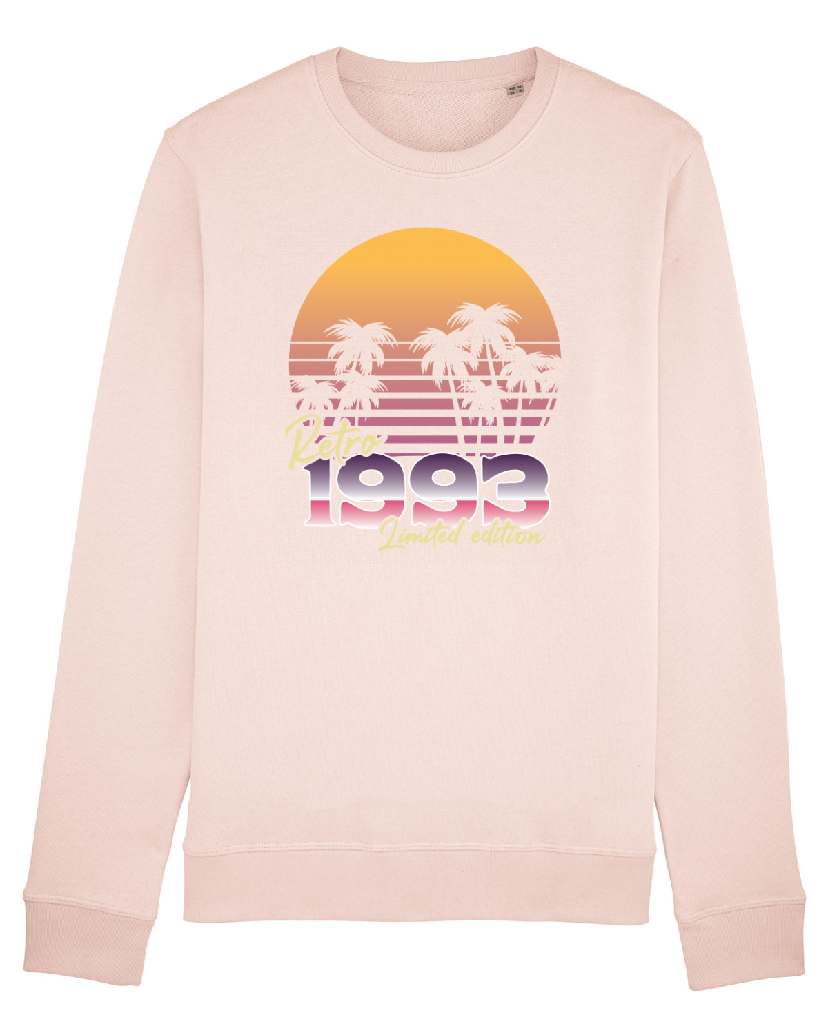 Bluză mânecă lungă Unisex Rise Candy Pink