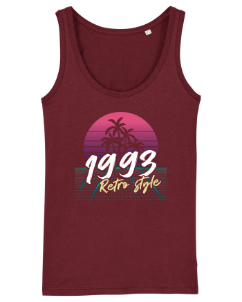 Synthwave 1993 SW retro style Burgundy