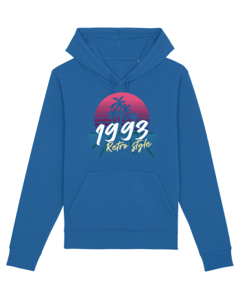 Synthwave 1993 SW retro style Royal Blue