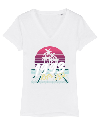 Synthwave 1993 SW retro style White