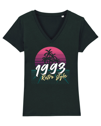 Synthwave 1993 SW retro style Black