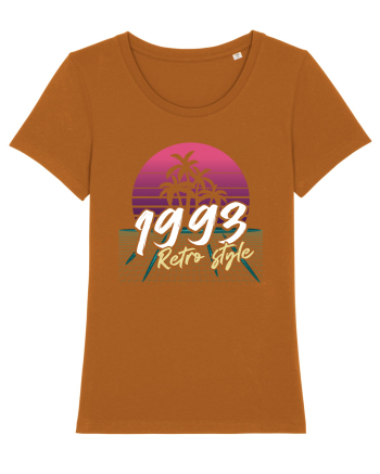 Synthwave 1993 SW retro style Roasted Orange