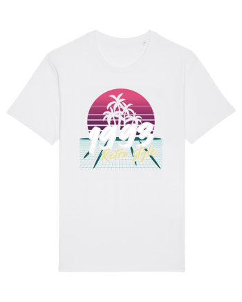 Synthwave 1993 SW retro style White