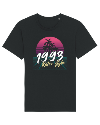 Synthwave 1993 SW retro style Black
