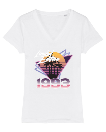 Synthwave 1993 SW triangles limited edition White