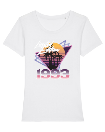 Synthwave 1993 SW triangles limited edition White