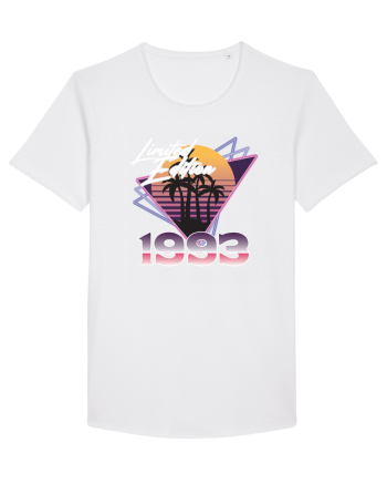 Synthwave 1993 SW triangles limited edition White