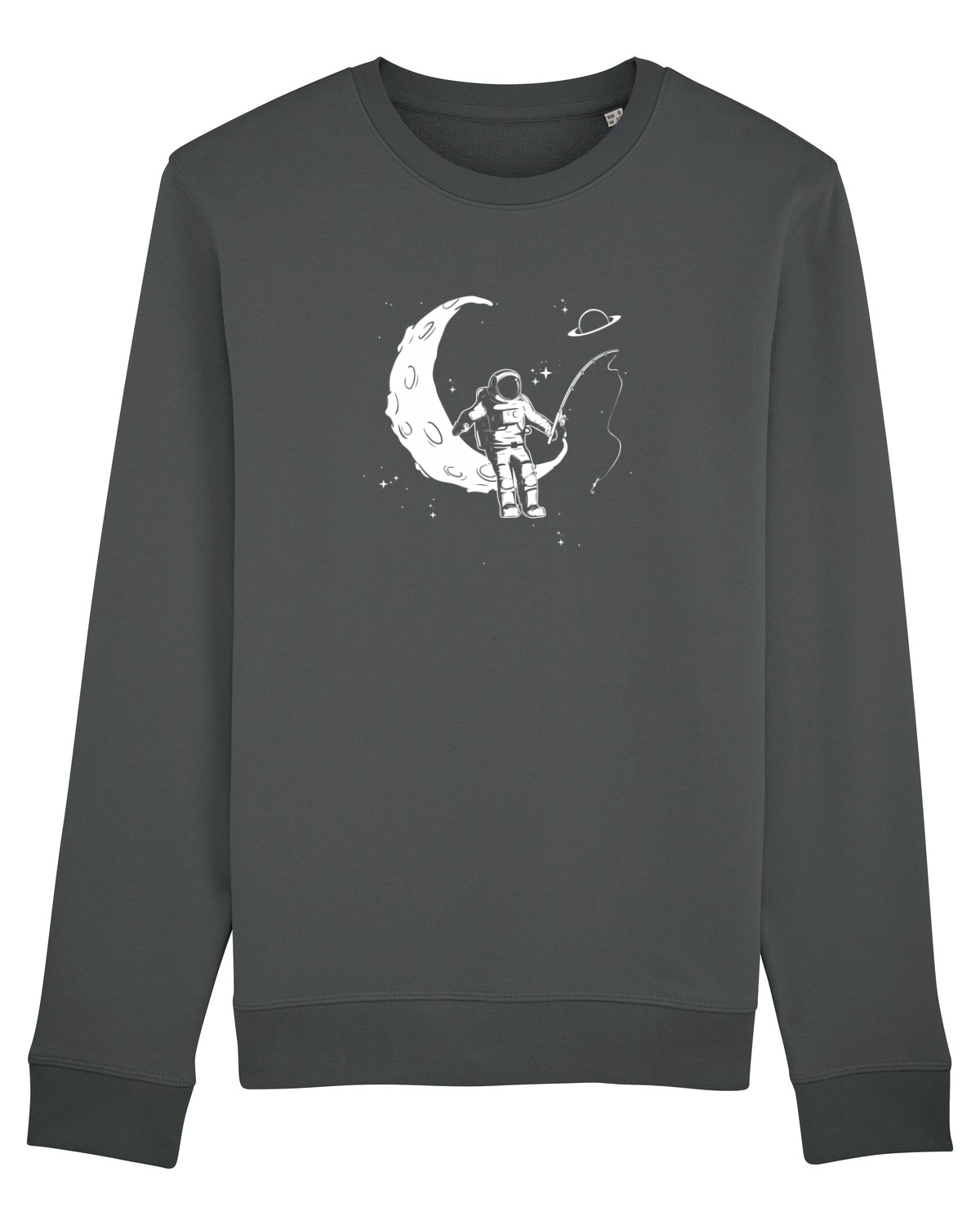 Bluză mânecă lungă Unisex Rise Anthracite