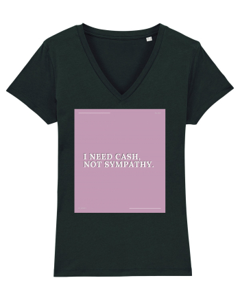 i need cash not symphaty2 Black